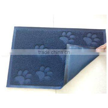 Small Quantity Custom Size Custom Design Cat Litter Mat Different Shapes Kitty Litter Mat PVC Coil Cat Litter Mat photo-2