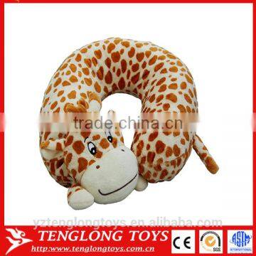 Animal rabbit travel u-shape neck pillow/head rest cushion