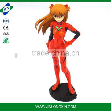 Fork kidney girl Long hair doll Red doll