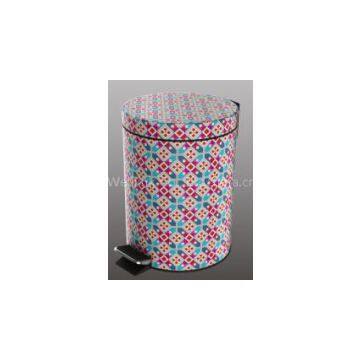 5L Pedal Bin, With Owl Pattern photo-2