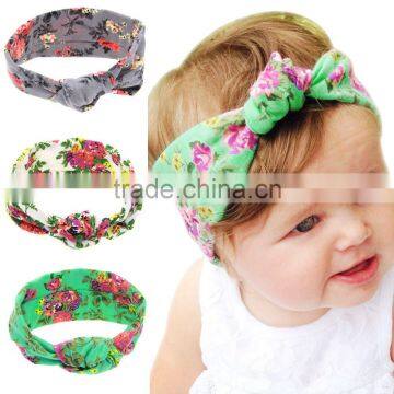 Baby Toddler Cute Kids Hair Accessories Bow Hairband Turban Knot Rabbit Headband Girls Headwear