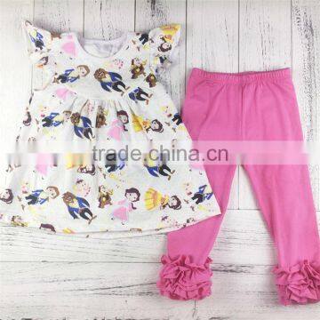 Top grade special design showy outfit children's clothes sets