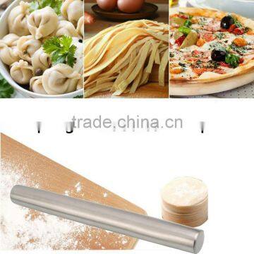 New Design Food Grade French Stainless Steel Rolling Pin for Bakery, Pizza photo-4