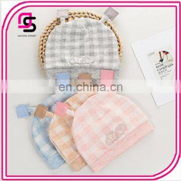 Cotton square fashion creative caps soft trendy baby hats