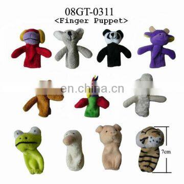 :11different Plush Finger Puppet -Nice & Cute