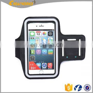 Unisex Armband Case Bluetooth Smart Armband Handleiding Black Fabric Custom Phone Running Silicone Reflective Sport Armband