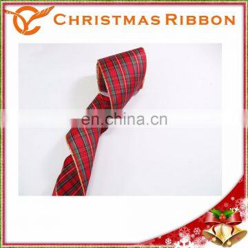 Vertical Stripes In Multiple Colors Ribbon Christmas Lace