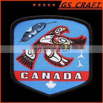 Washable,Eco-Friendly Feature and Woven Technics Low Price Woven Patch photo-5