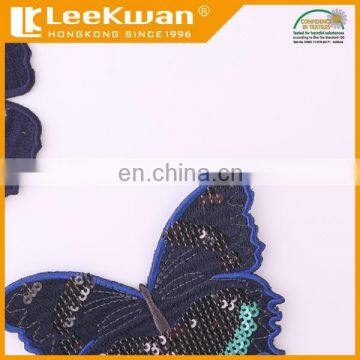 Sequin Butterfly Embroidery Patches Design for Blouses