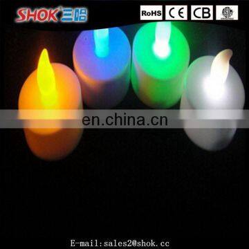 wholesale plastic flashing light led candle in china market