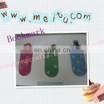 Pvc Custom Magnetic Bookmark