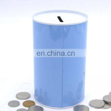 Custom Cylindrical Iron Coin Bank Tin Cans Wholesale photo-5