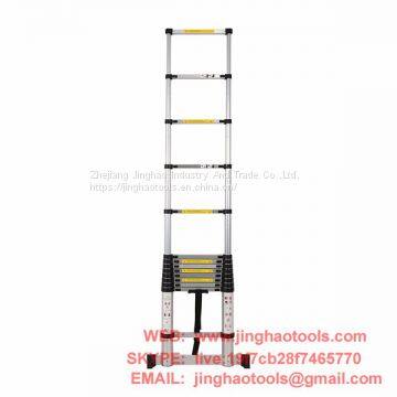 4.1m Aluminum Telescopic Ladder With Stabilize Bar