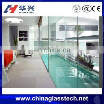 CE Standard Exterior Frameless Glass Terrace Sliding Door