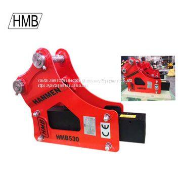 Demolition machine rock hammer