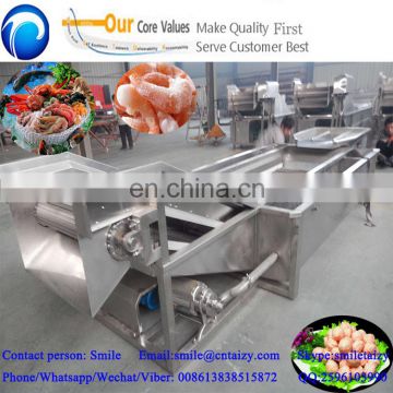 shell fish ice covering machine shell fish ice coating machine shell fish ice glazing machine