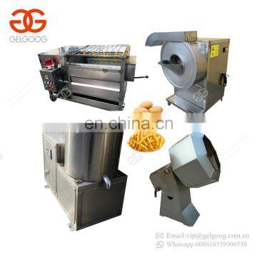 Factory Price Small Scale Fresh Potato Chips Making Machine Plant French Fries Production Line For Sale photo-2