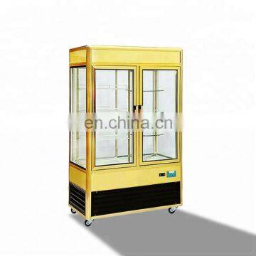 Refrigerated Cake Showcase / Rotating Cake Display Stand/Showcase Cake