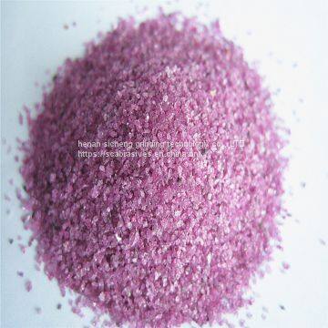 pink fused alumina for abrasive and polishing