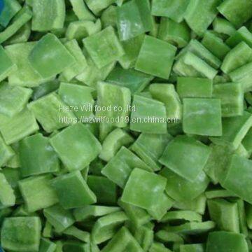 Frozen Green Pepper Dices