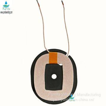 Qi Charging Reciever Coil Enameled Magnet Wire Coil Copper Winding Coil