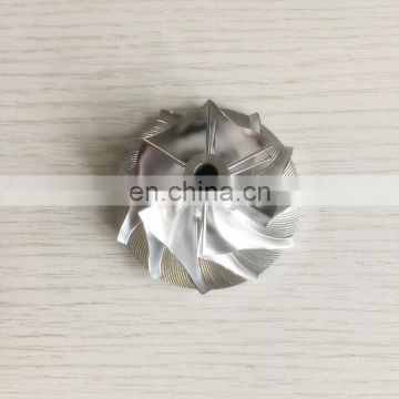 GT15-25 39.60/56.02mm 707747-0005H 6+6 blades Billet/milling/aluminum 2618 compressor wheel for 454150-0005/0006/701900-0002