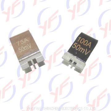 YF milli-ohm resistors 100A75mV current detect shunt