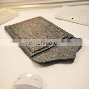 Factory Wholesale Good Sale Laptop Bag for Fashion Felt Tablet Case