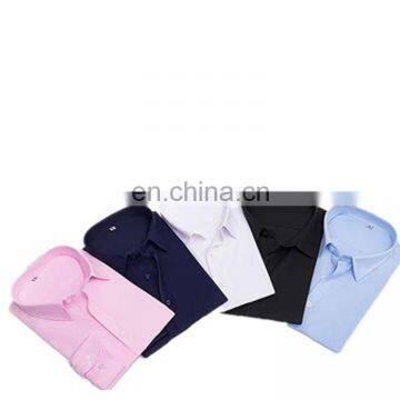 Wholesale cheap long sleeve formal white shirts for men