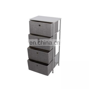 Customized Modern and fashion living roon furniture 5L-203 easy pull 4 drawers storage tower cabinet