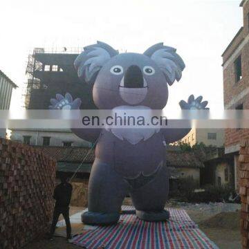 Outdoor Inflatable Panda Model With LED Light , Inflatable Panda Cartoon Character For Attracting People ,Advertising photo-5