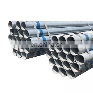 hot dip galvanized steel pipe tube Structure pipe 1/2 inch gi pipe price list round ERW welded