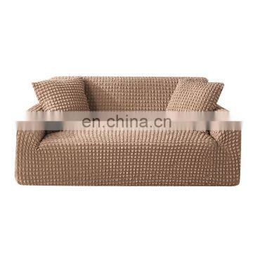 Wholesale New Design Household Decoration Protect Elastic Counch Cover Stretch Seersucker Material Universal Sofa Cover photo-2