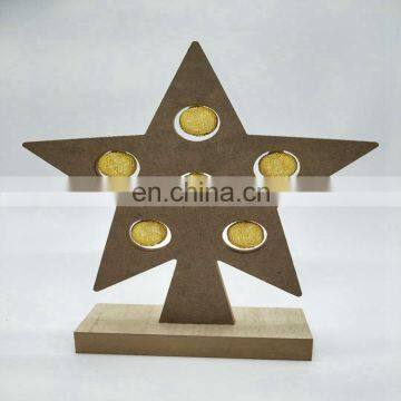 Wooden Tree/Star/Deer Shaped Led Table Light