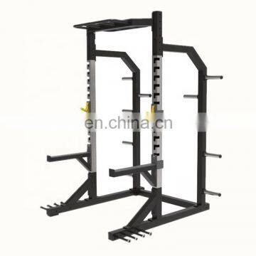 New  Design Professional Fitness Multi Gym Equipment Commercial Home Used Half Power Squat Rack