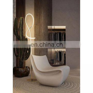 New Products 2019 Floor Lamp Modern Acrylic,Metal+silica Led Floor Lamp