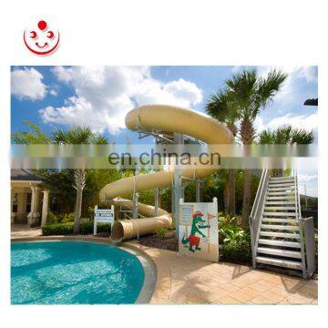 Fiberglass Spiral Tube Pool Water Slide for Sale