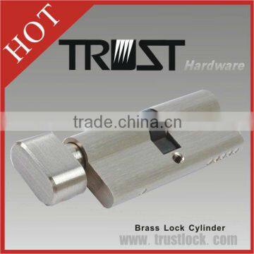 Trust Euro Profile Brass 70mm turn knob Factory maunfacture Lock cylinder