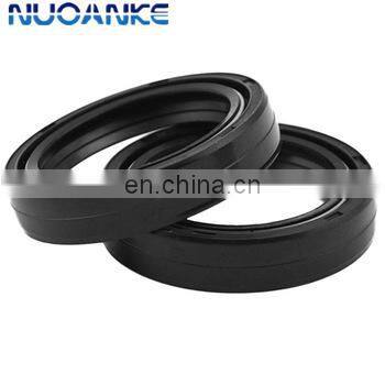 DC Type Motorcycles Front Cover Fork Double Spring NBR Rubber Rotary Oil Seal