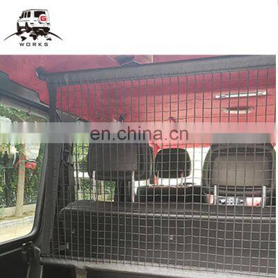 G wagen W463 G63 safty net fit for G class w463 G350 G400 G500 G55 G63 G65 reserve box grid