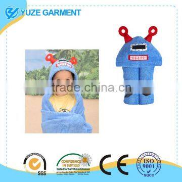 Ryan Robot Children's Hooded Towels