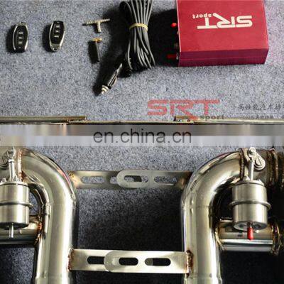 Stainless Steel Material Exhaust System Muffler for Audi Q7 Cat Back With Valve Control for Audi Q7 Exhaust System Downpipe photo-4