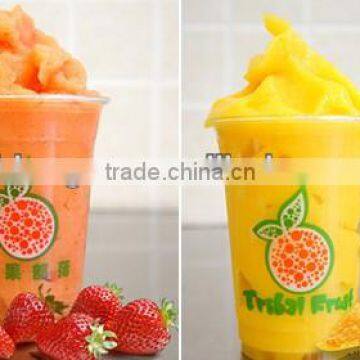 printed cup, cold beverage cup, PET plastic cup, cold juice cup,smoothie cup