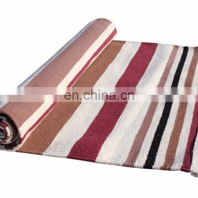 Direct Factory Price On Pure Cotton Yoga Mat Rug Reputed Manufacturer and Supplier