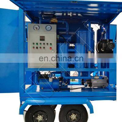 Автоматически управляемая вакуумная трансформаторная машина для фильтрации масла для очистки трансформаторного масла photo-5