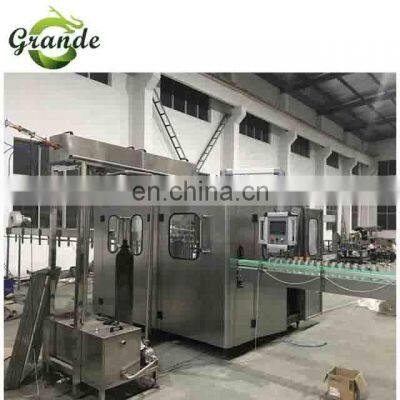 2021 GRANDE Fully Automatic Juice Filling Production Line 3In 1 and 4 In 1 Various Water Juice Carbonate Filling Machine photo-3