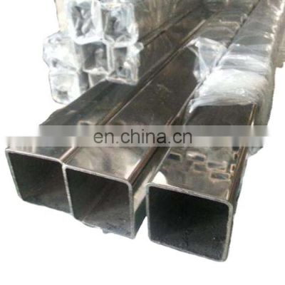 316 Stainless Steel Rectangular Tube 304 hairline stainless square pipe