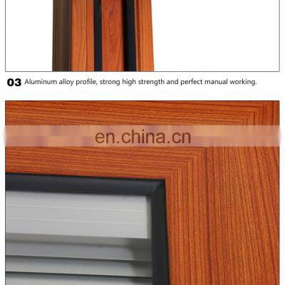 Elegant Design 3 Track Aluminum Balcony Sliding Door With Fly Screen photo-4