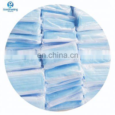 2021 Human Protection Comfortable Disposable Dispos Simple Pack With-box 3 Ply Pli Civil Face Safety Mask photo-5