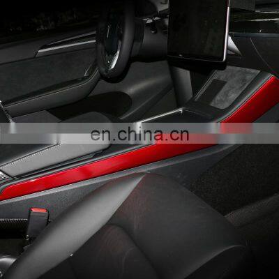 Side Of Center Console Cover Center Consoles Side Trims For Tesla Model Y